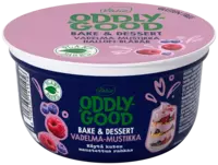 Valio Oddlygood® Bake & Dessert 200 g vadelma-mustikka
