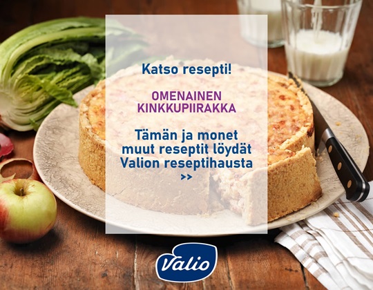 Omenainen kinkkupiirakka Omenainen kinkkupiirakka