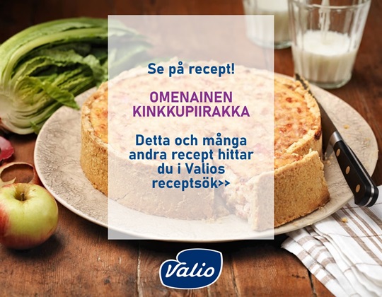 Omenainen kinkkupiirakka Omenainen kinkkupiirakka
