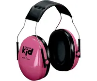 Öronkåpor 3M Peltor Kid Pink, neonröd