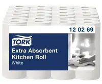 Tork 120269 Extra Plus, valkoinen talouspaperi, 24 rll