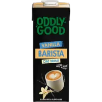 Oddlygood® Barista kaurajuoma 1 l vanilja UHT gluteeniton