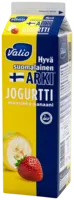 Valio Hyvä suomalainen Arki® yoghurt 1 kg jordgubb-banan