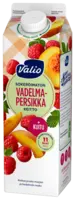 Valio vadelma-persikkakeitto+kuitu 1 kg sokeroimaton