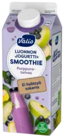 Valio Luonnonjogurtti+™ smoothie 0,75 l purppurataivas ei lisättyä sokeria, laktoositon