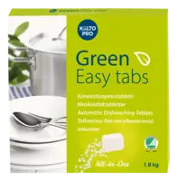 Green Easy Tabs 100 kpl, koneastianpesuaine, Kiilto Pro