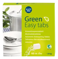 Green Easy Tabs 100x18 g/paket maskindiskmedel, Kiilto Pro