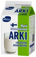 Valio Hyvä suomalainen Arki® fettfri surmjölk 0,5 l laktosfri