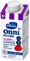 Valio Onni® hallon-blåbärsgröt 215 g UHT (från 5 mån)