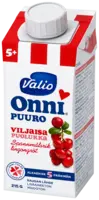 Valio Onni® spannmålsrik lingongröt 215 g UHT (från 5 mån)