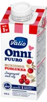 Valio Onni® rukiinen puolukkapuuro 215 g UHT (alk 1 v)