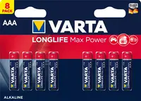 Varta Longlife Max Power AAA Bli, mikroparisto, 8 kpl