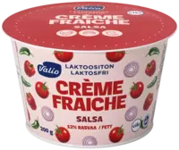 Valio crème fraiche 12 % salsa 200 g laktoositon