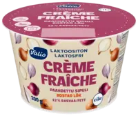 Valio crème fraîche 12 % paahdettu sipuli 200 g laktoositon