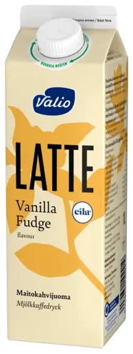 Valio Latte vanilla fudge mjölkkaffedryck 1 l lfri