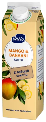 mango-banansoppa 1 kg utan sötningsmedel och osock