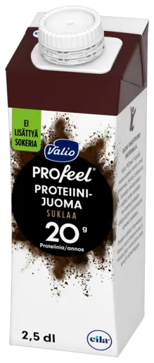 PROfeel osockrad proteindryck choklad 2,5 dl UHT