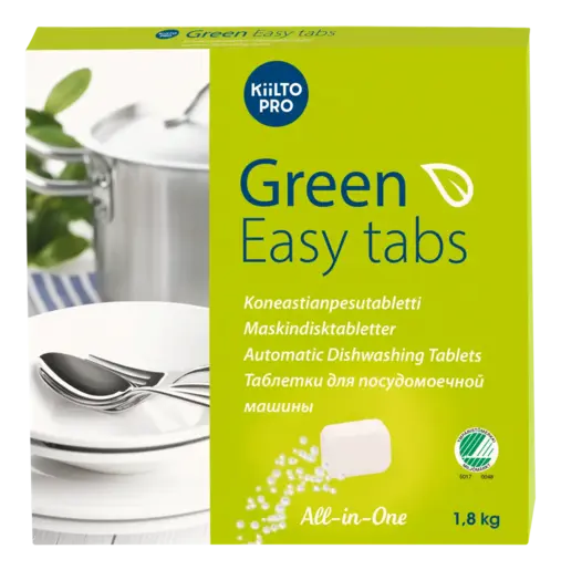 Green Easy Tabs 100st maskindiskmedelstablett