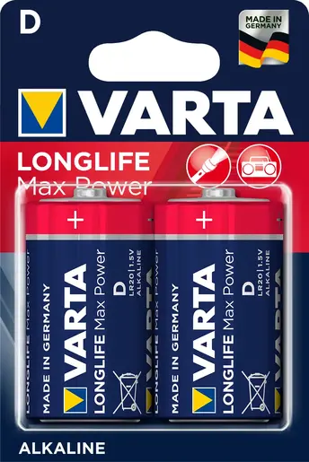 VARTA LONGLIFE MAX POWER D BLI 2