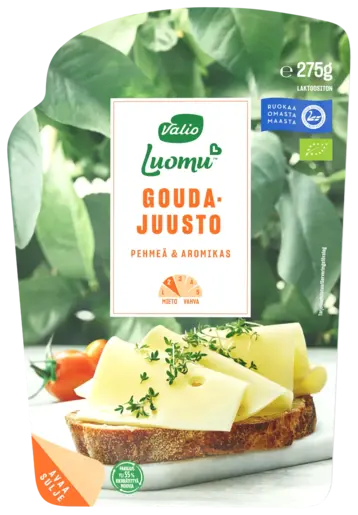 LUOMU GOUDA VIIPALE 275G