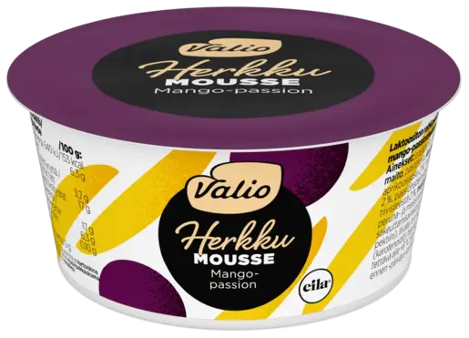 HERKKU MOUSSE 100 G MANGO-PASSION LFRI