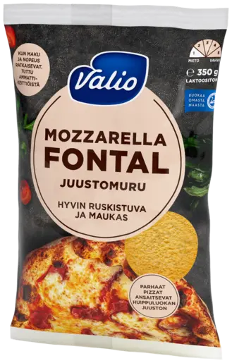 mozzarella-fontal e350 g smulad ost