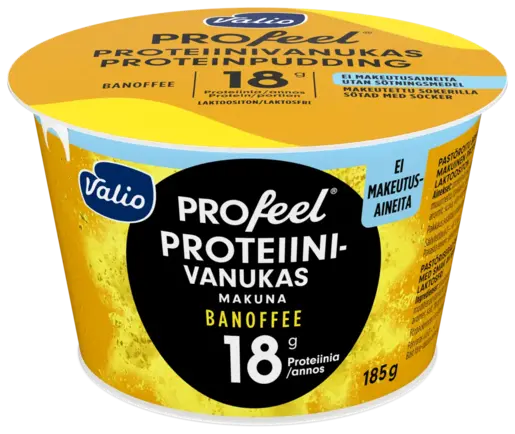 PROfeel proteinpudding 185 g banoffee lfri
